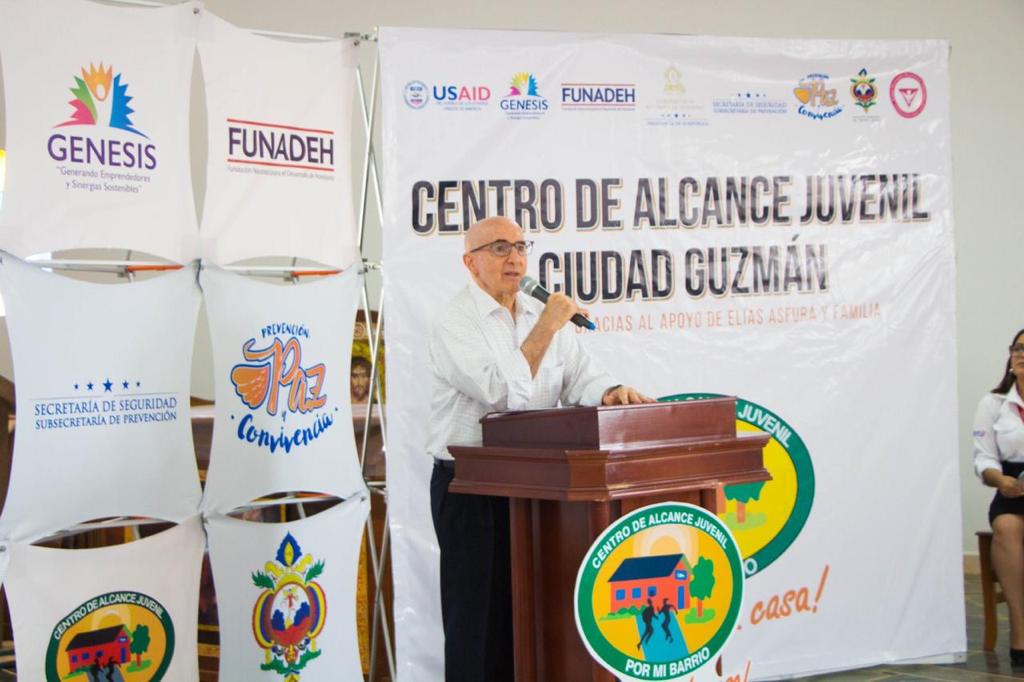 Elías Asfura afirmó su compromiso con el CDAJ en Honduras