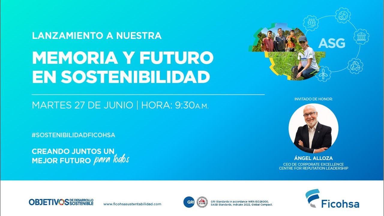 Banco Ficohsa: Lanzamiento de Memoria y Futuro de la Sostenibilidad