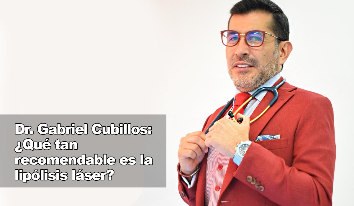Dr. Gabriel Cubillos: ¿Cuántos kilos se bajan con lipoláser?